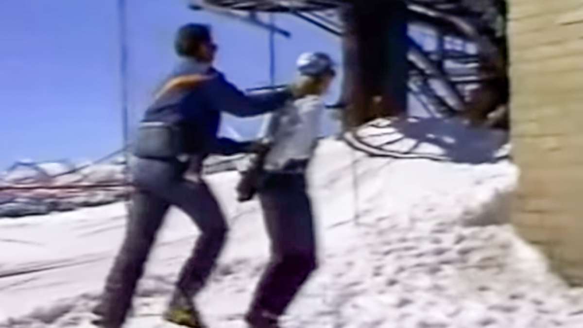 Vintage Ski Patrol Video Goes Viral For Harsh Punishment Of Lift Poachers -  Powder