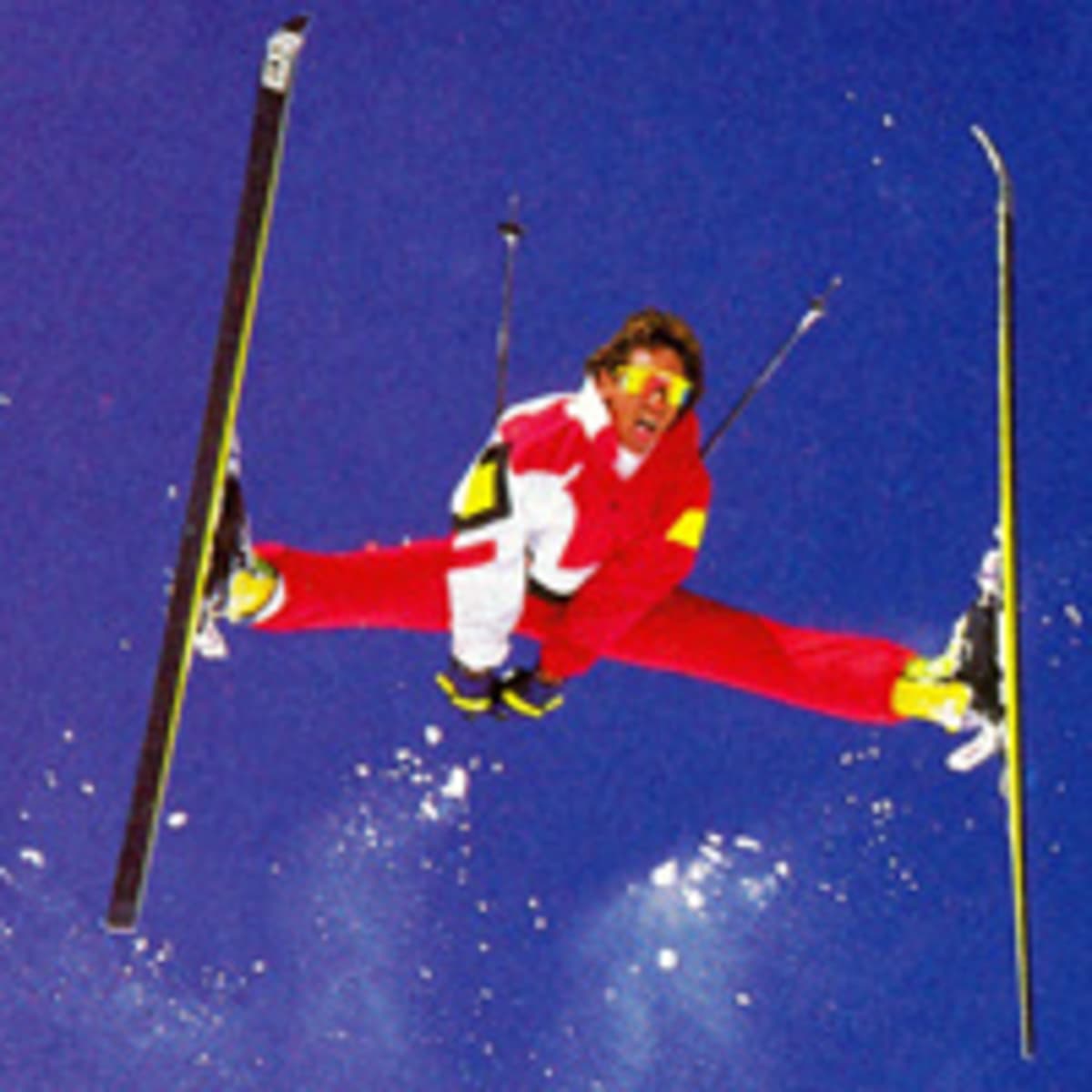 Look: Professional Skier Adapts Mid-Air With Classic Trick After Misjudging  Jump - Powder