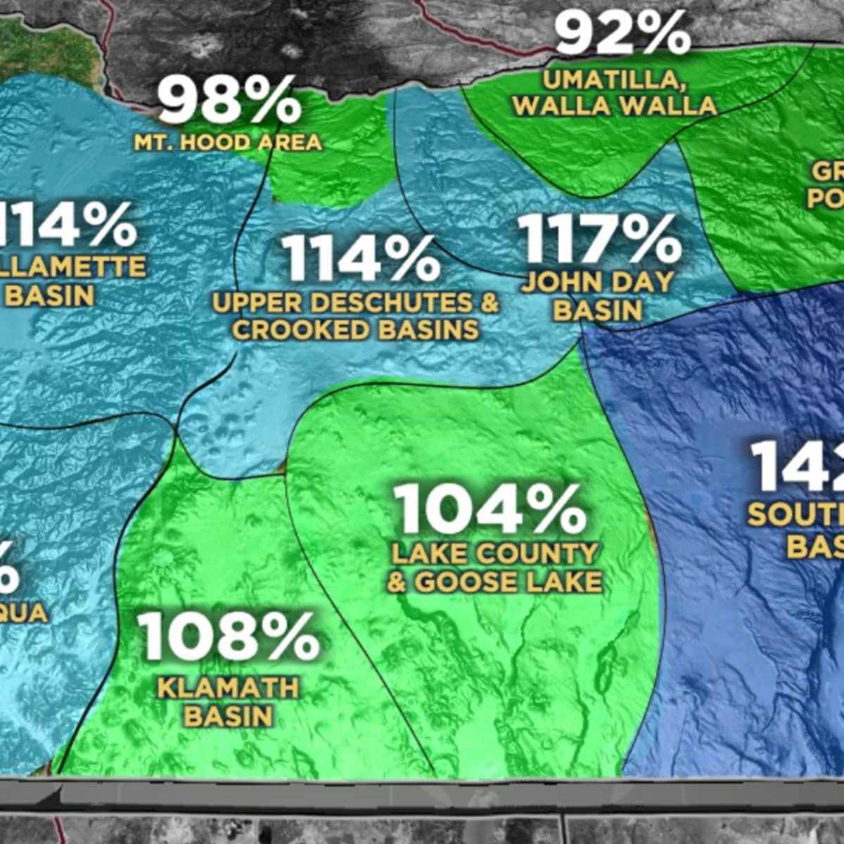 Meteorologist Notes Oregon's Dramatically Improved Snowpack After  Mega-Storm - Powder