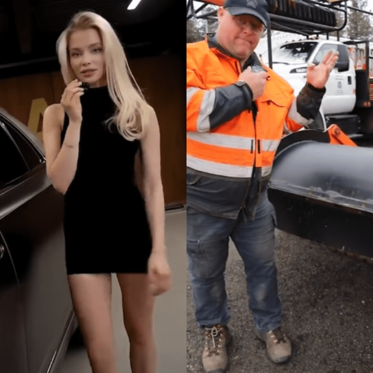 Snowplow Driver Hilariously Recreates Viral Bentley ASMR Video - Powder