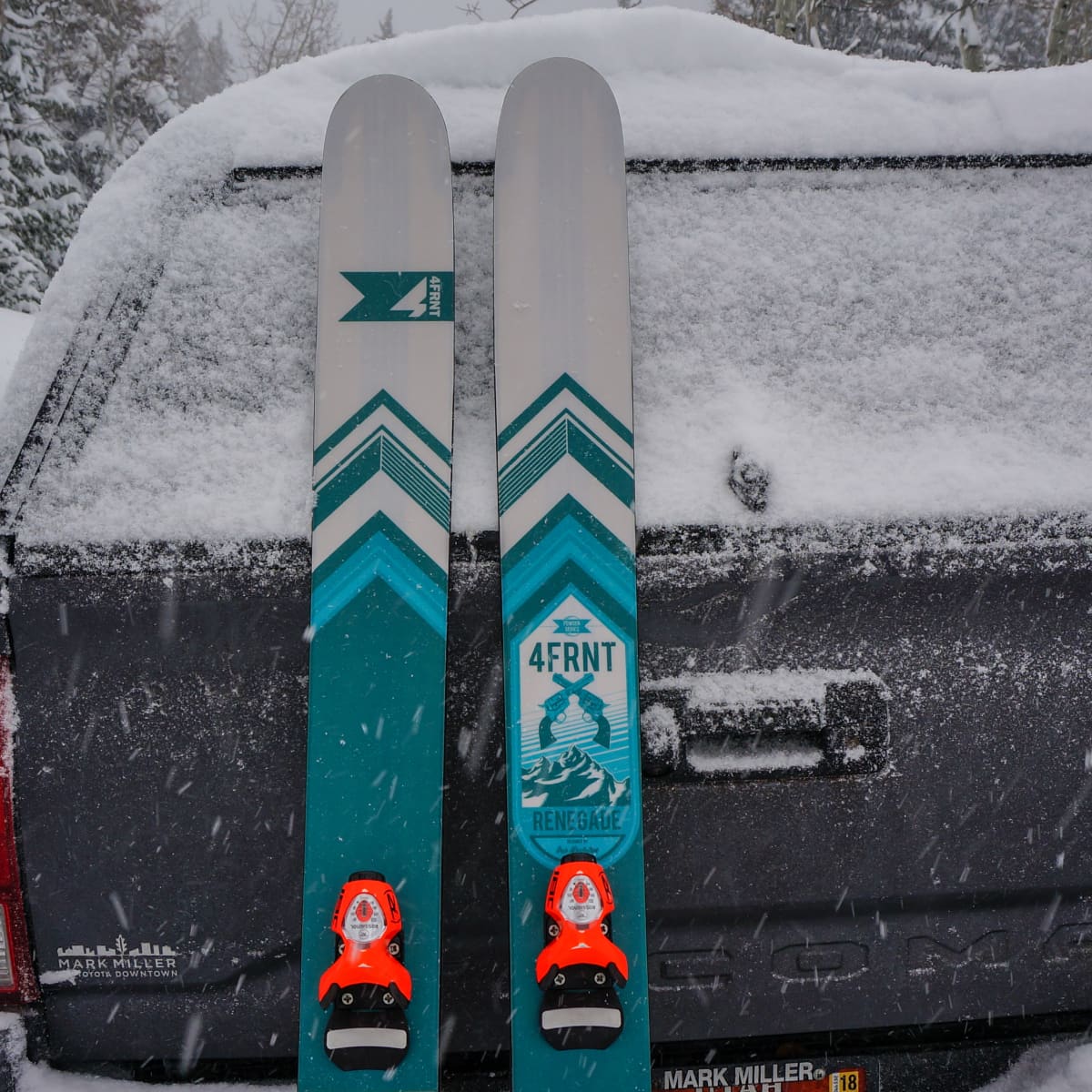 New 4FRNT Renegade is a Big Ski for Deep Days - Powder