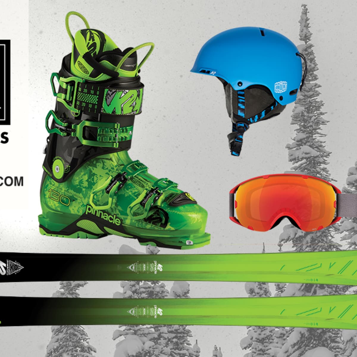 31 Days of Giveaways—K2 Skis, Boots, Helmet, and Goggles - Powder