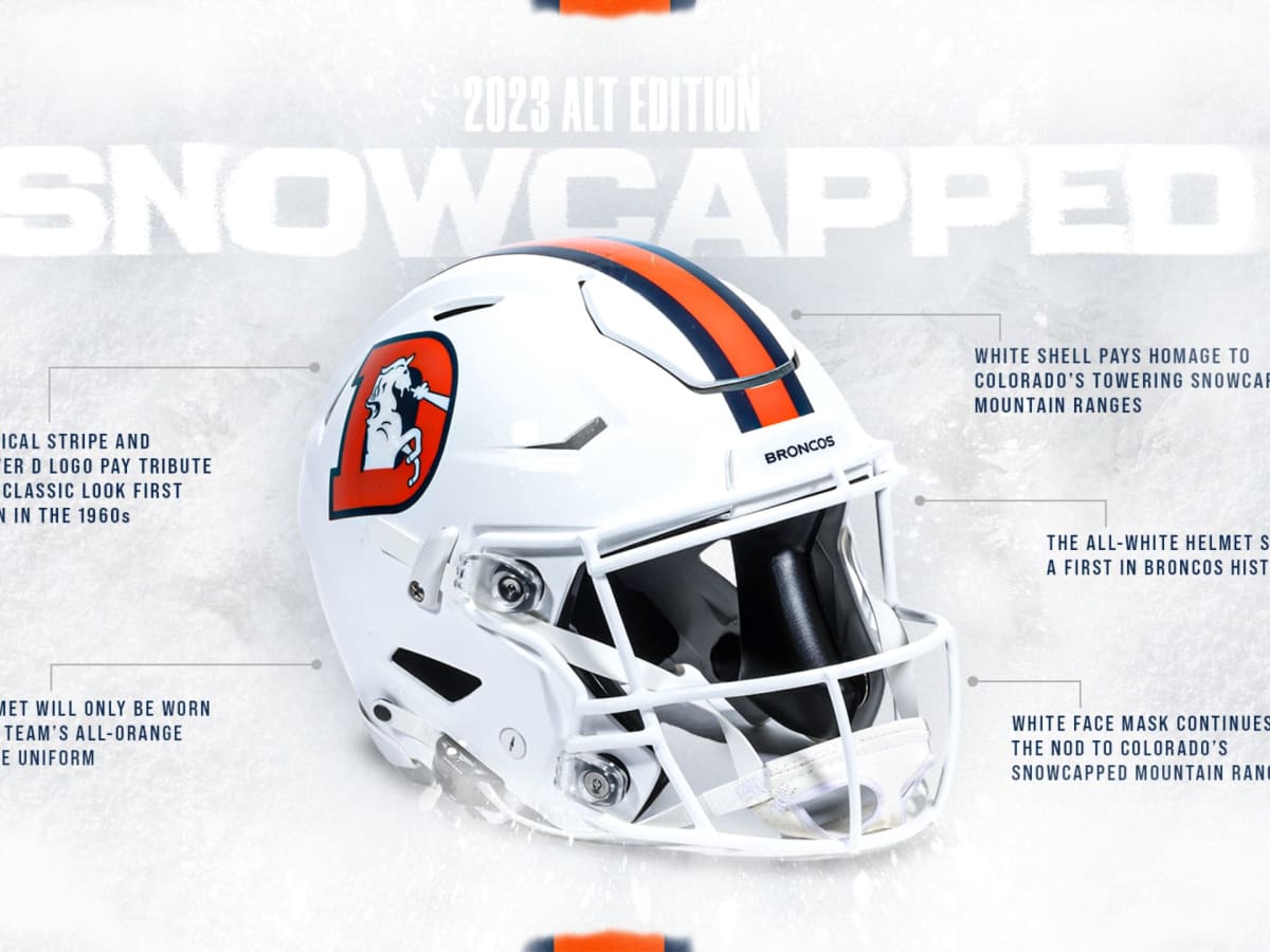 Denver Broncos: View the team's helmet design history since 1960