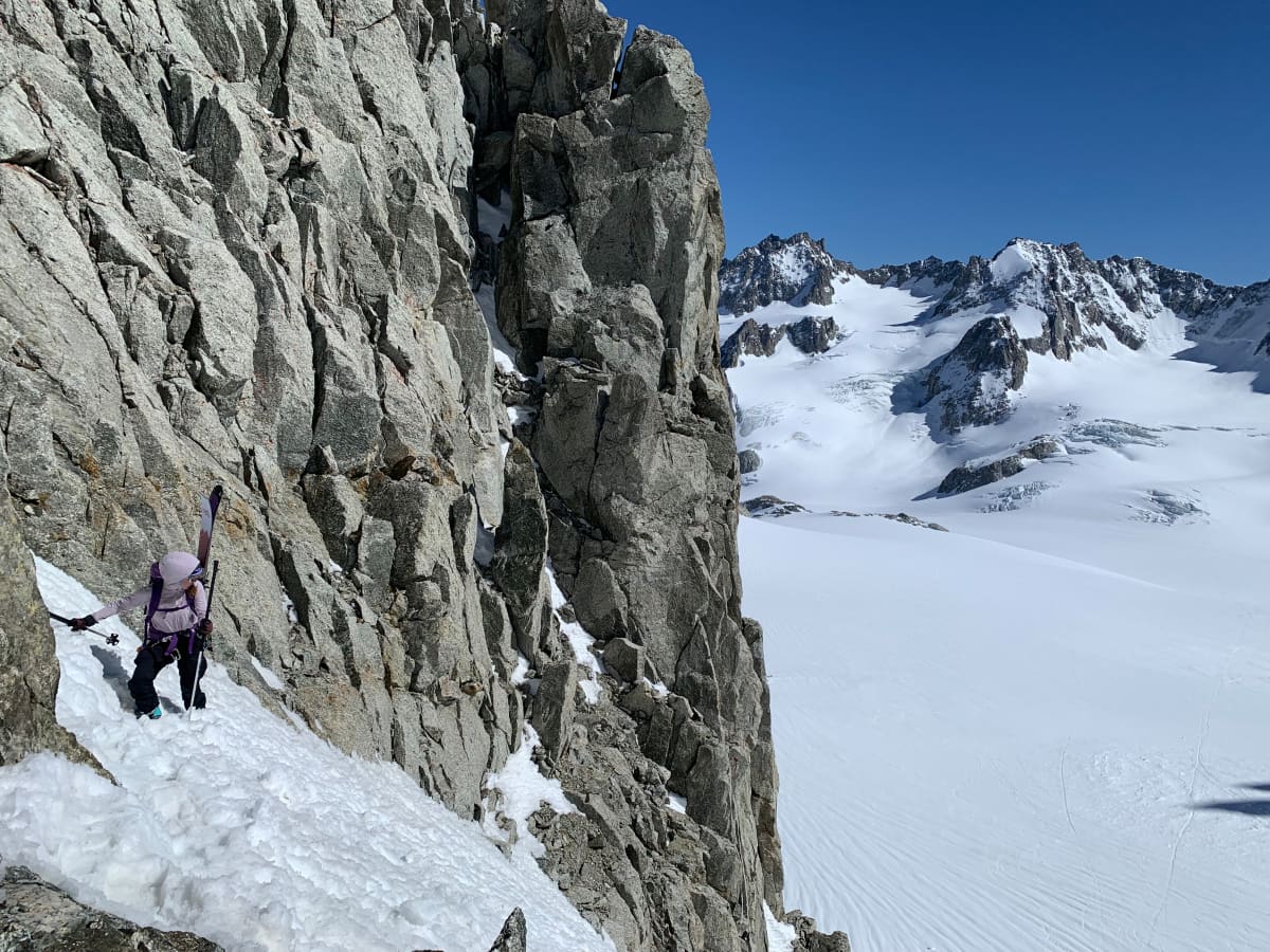 Pratique crampons / piolet - Chamonix Mountain Guide