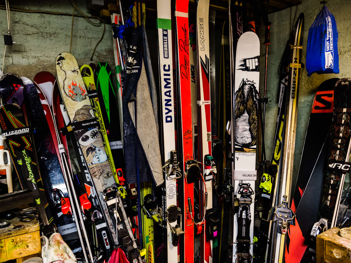 Used sale backcountry skis