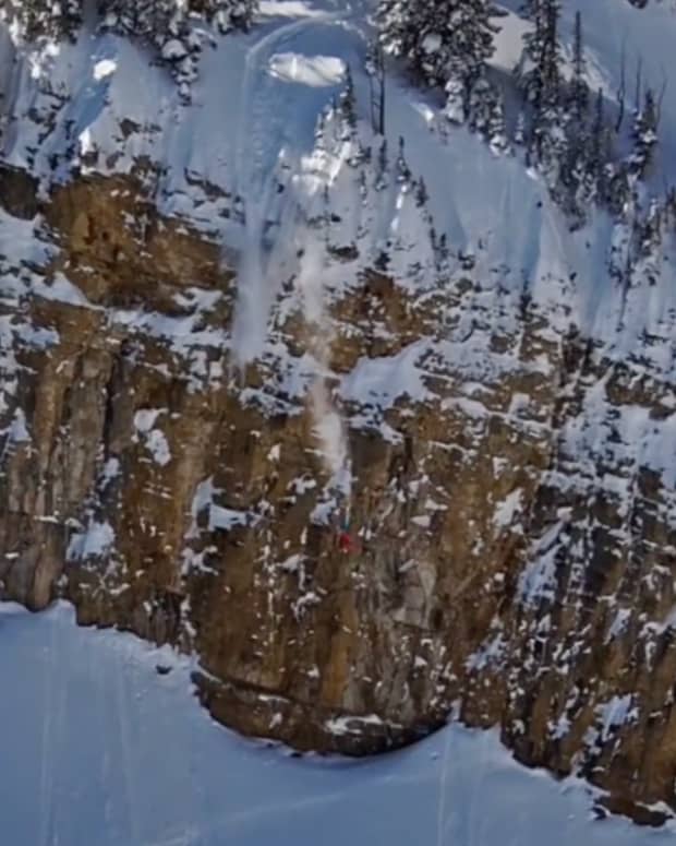 Owen Leeper Calculates Exact Height Of 100+ Foot Cliff He Launched Off ...