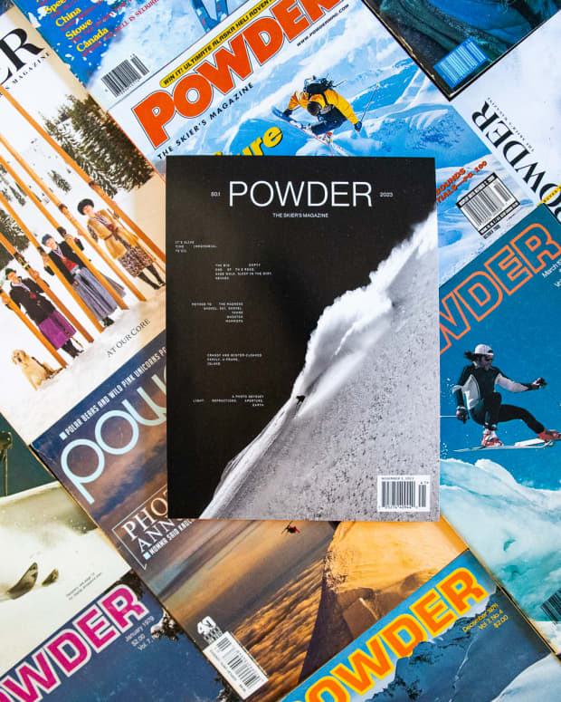 POWDER Magazine Is Back In Print With The '23/'24 Photo Annual 