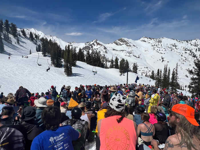 Scenes From Alta Ski Area's Closing Day Powder Destinations