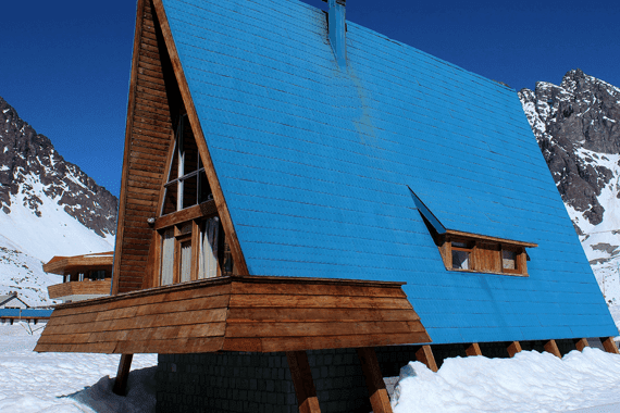 A-Frame Chalet in Ski Portillo Chile