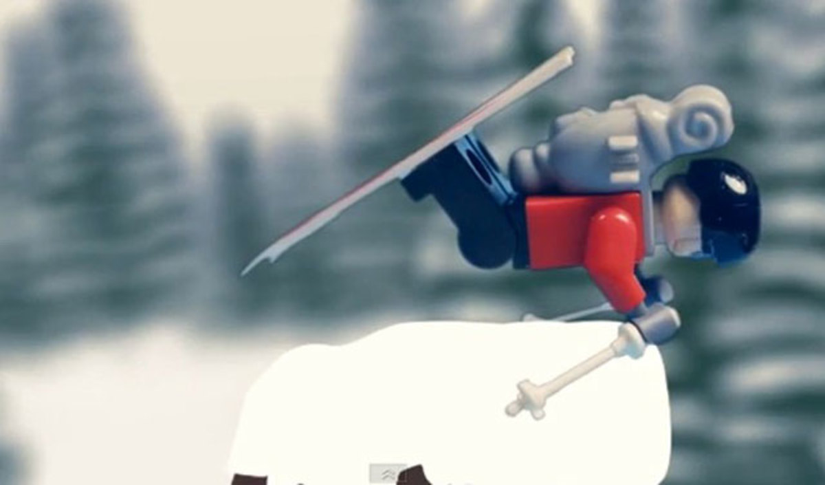 Lego Freeskiing? Lego Freeskiing! - Powder