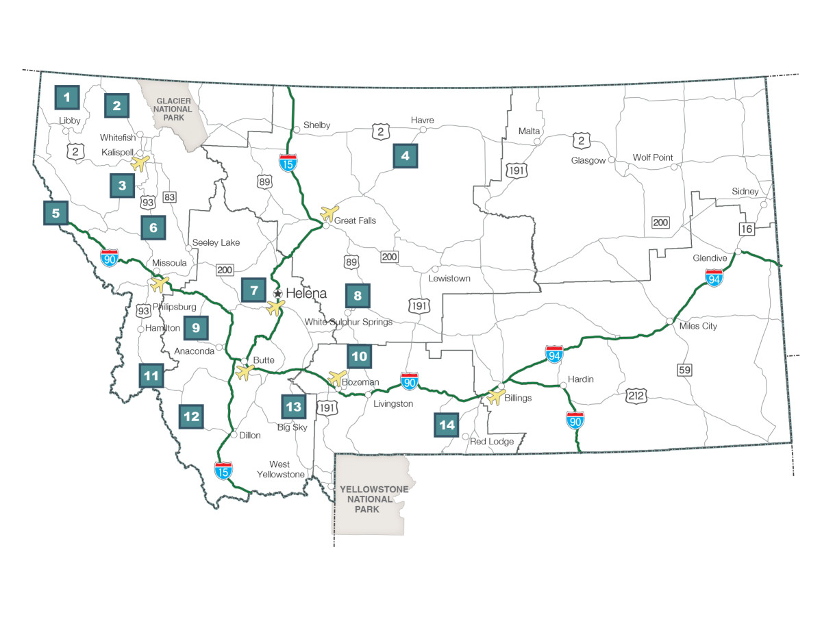 Choose Your Montana Ski Area