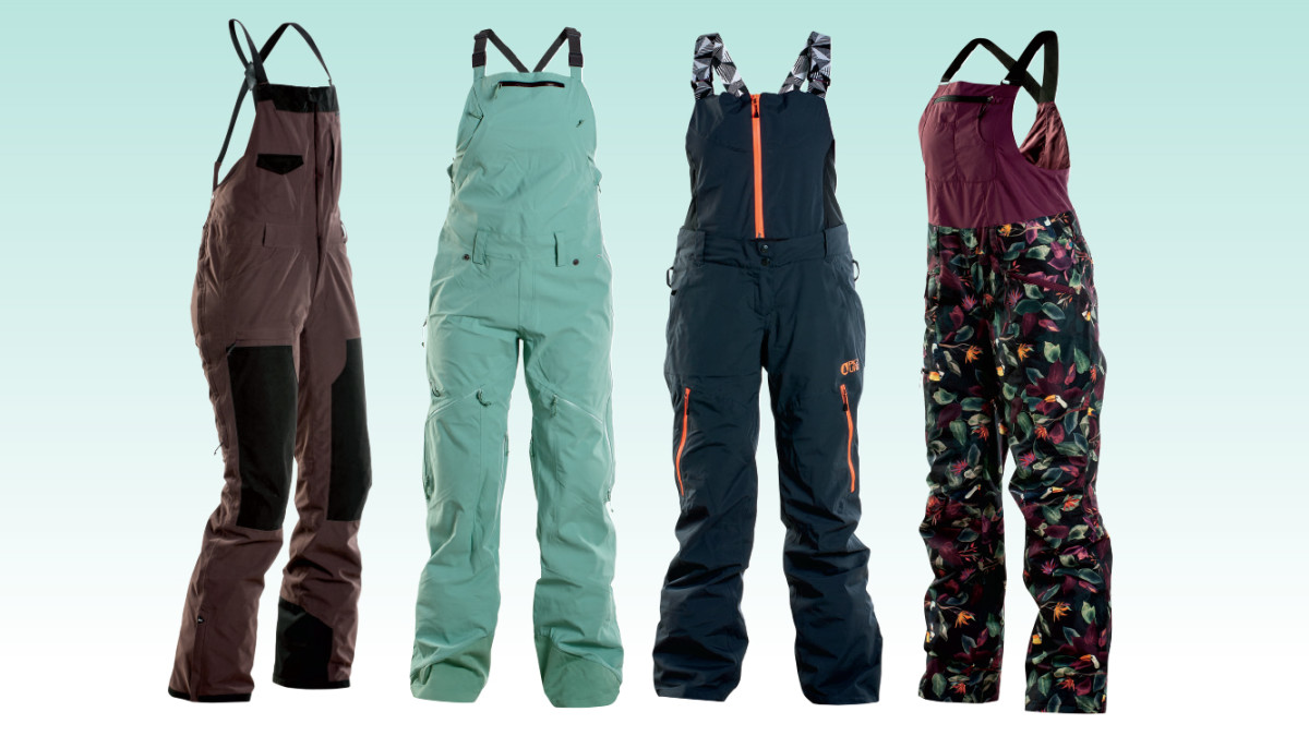 Womens Detachable Ski Bib Pants Ladies Outdoor Windproof Waterproof Snow  Pants  Fruugo IN