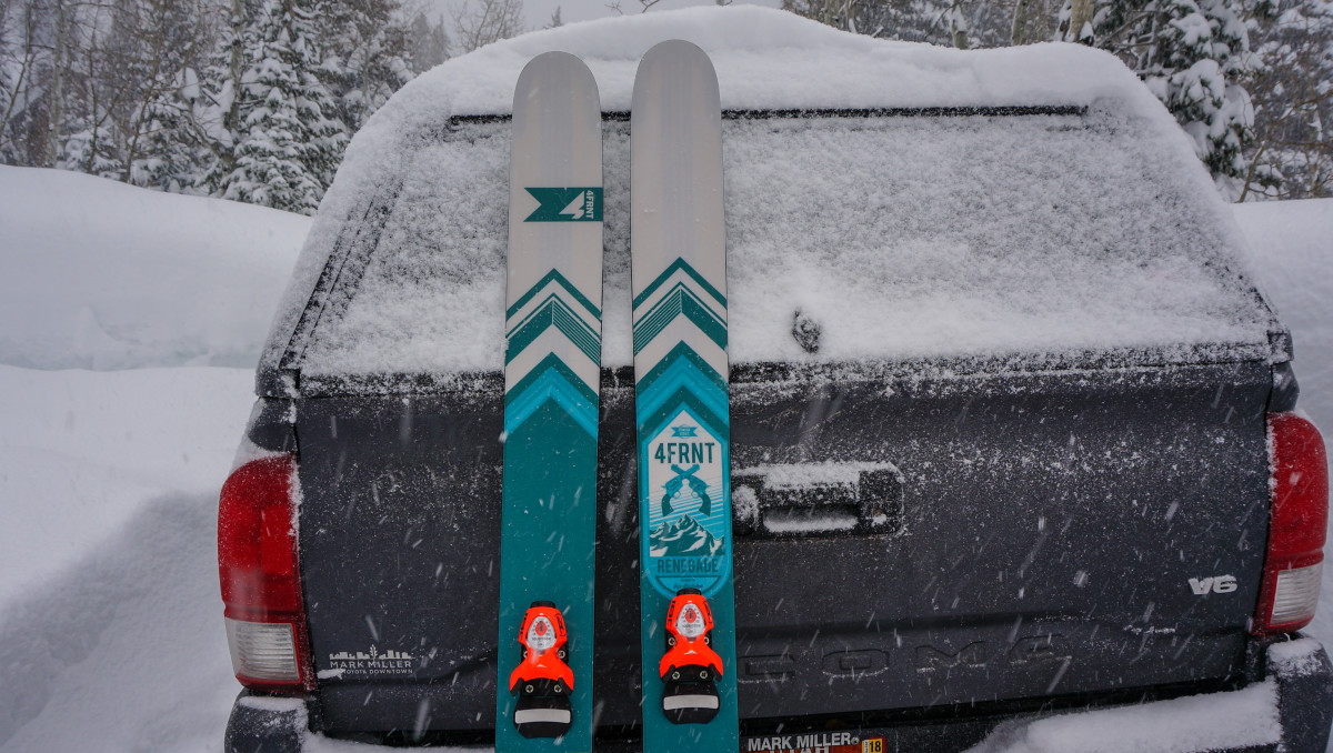 New 4FRNT Renegade is a Big Ski for Deep Days - Powder