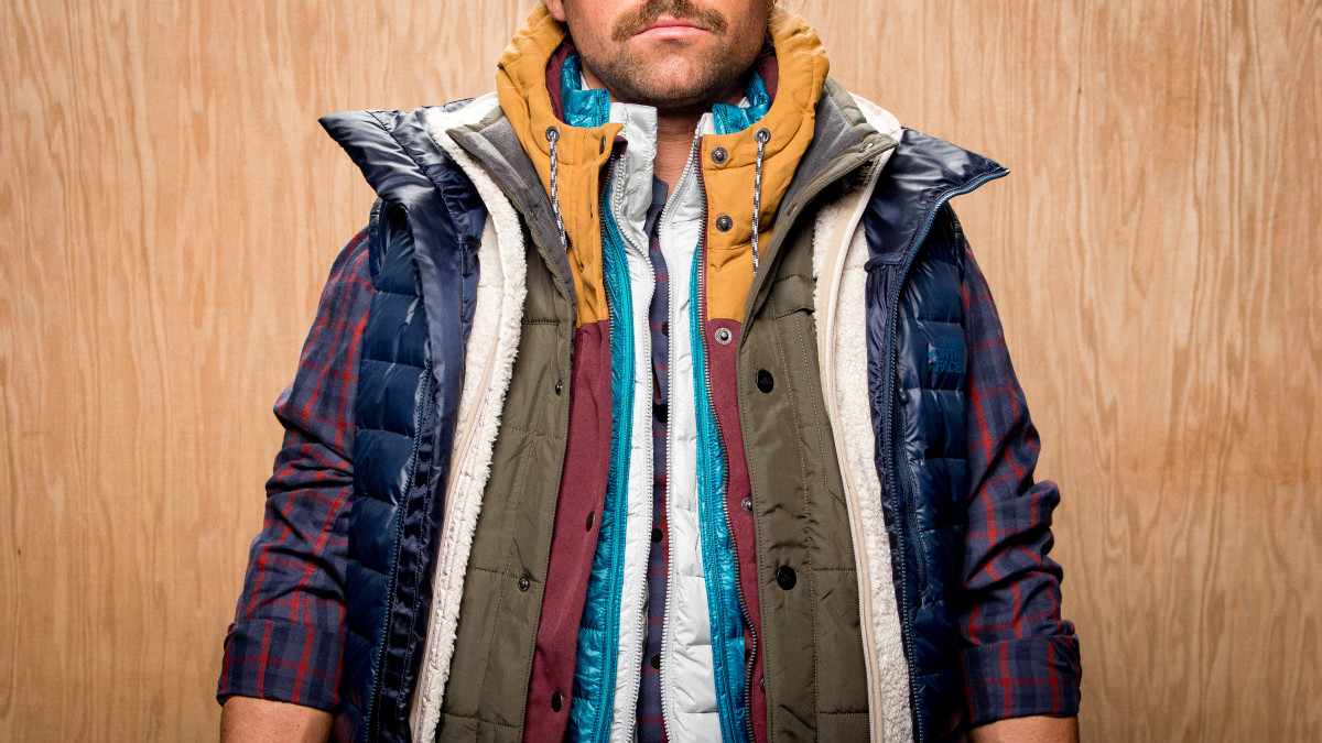 Mens on sale ski vests