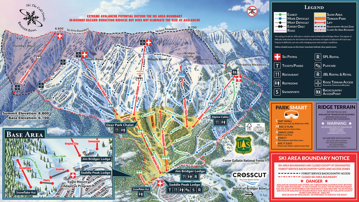 A Skier's Guide to Bridger Bowl, Montana