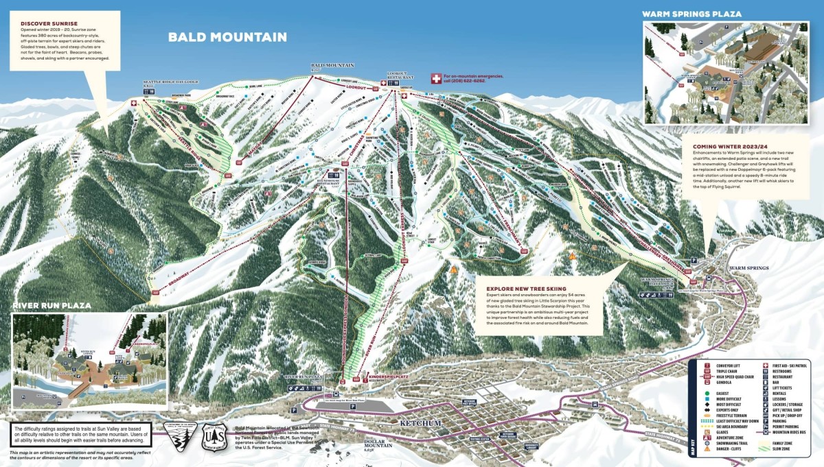 Look: Ski Resort Detonates Explosives To Build Continent's Longest Lift ...