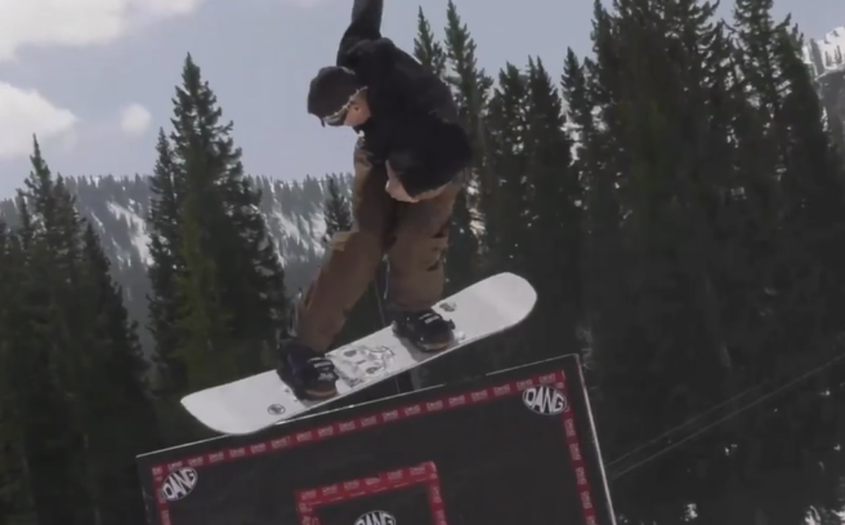 Look: Snowboarders Channel LeBron James With High-Flying Dunks