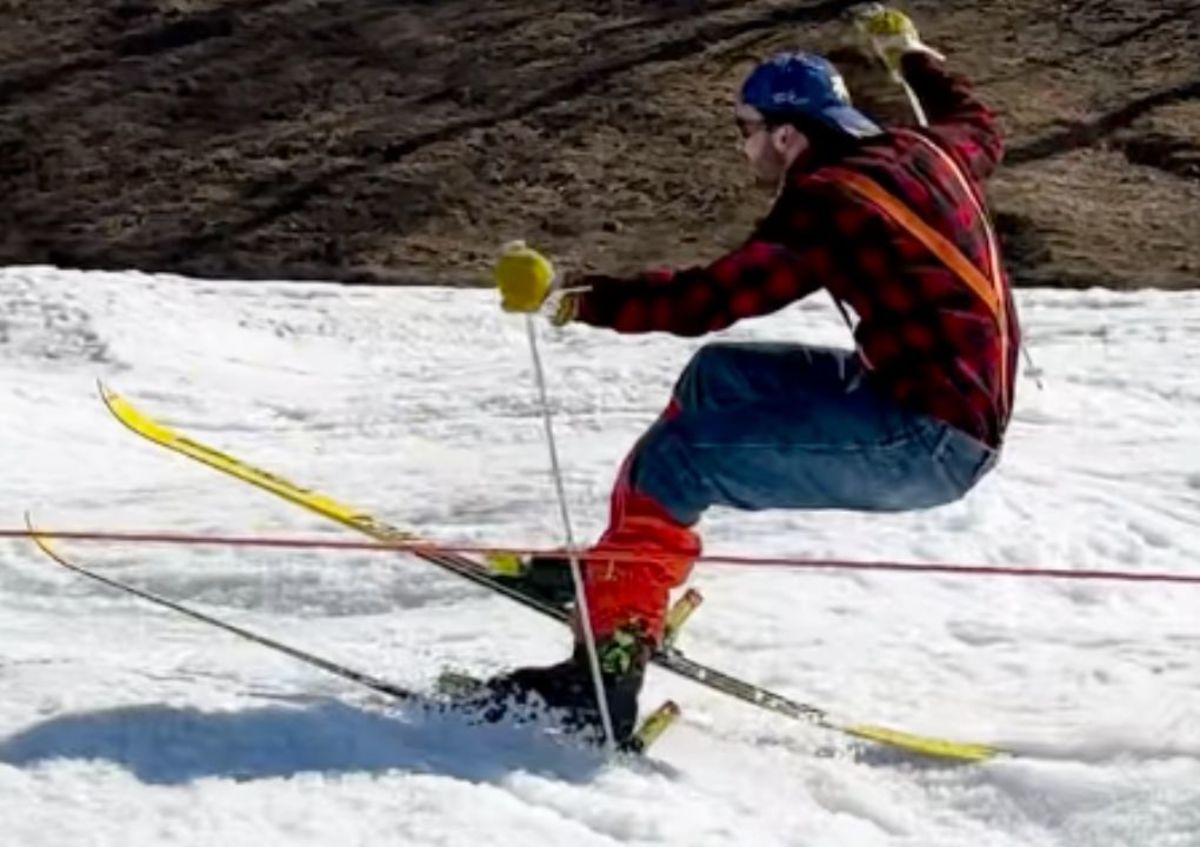 Look: Maine's Best Skier Invents Funny New Way To Ski Moguls - Powder