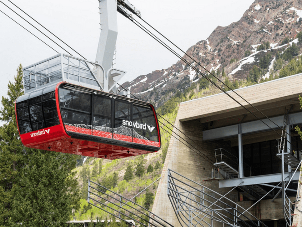 Ride Atop Snowbird’s Tram Rooftop Balcony - Powder Destinations