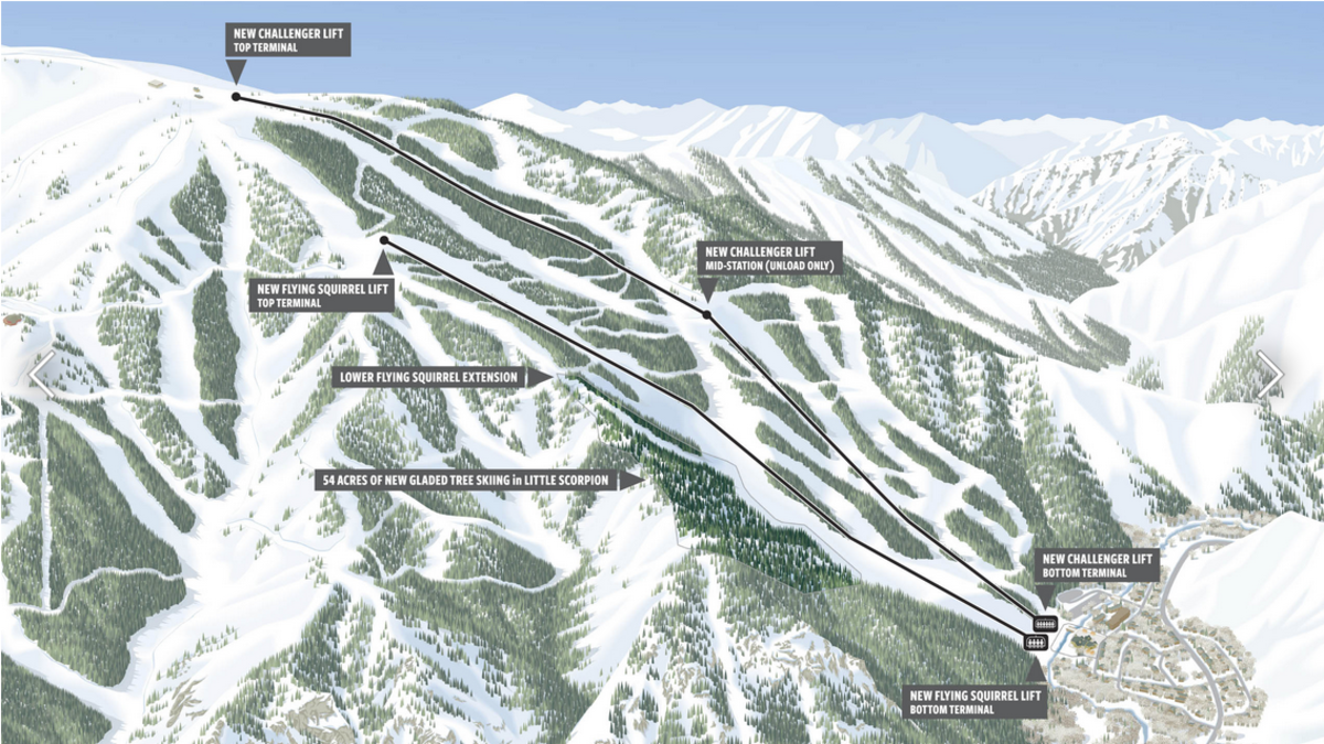 Sun Valley Releases Updated Trail Map With New Trails, Lifts - Powder