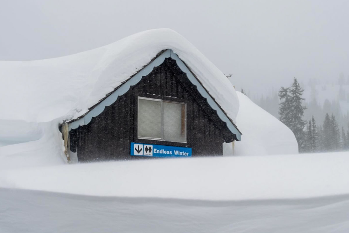 Utah's Brighton Resort Passes 400 Inches Of Snow On The Season