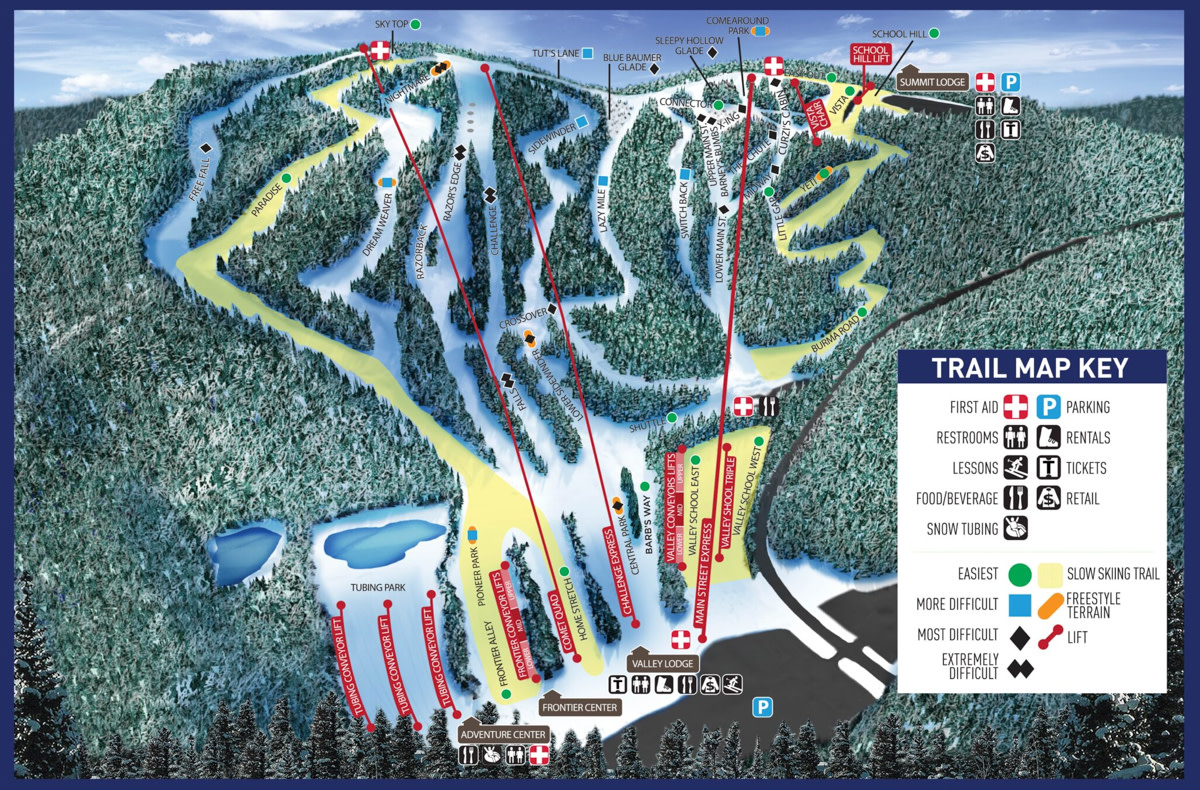 Pennsylvania's Largest Ski Resort Still Making Snow