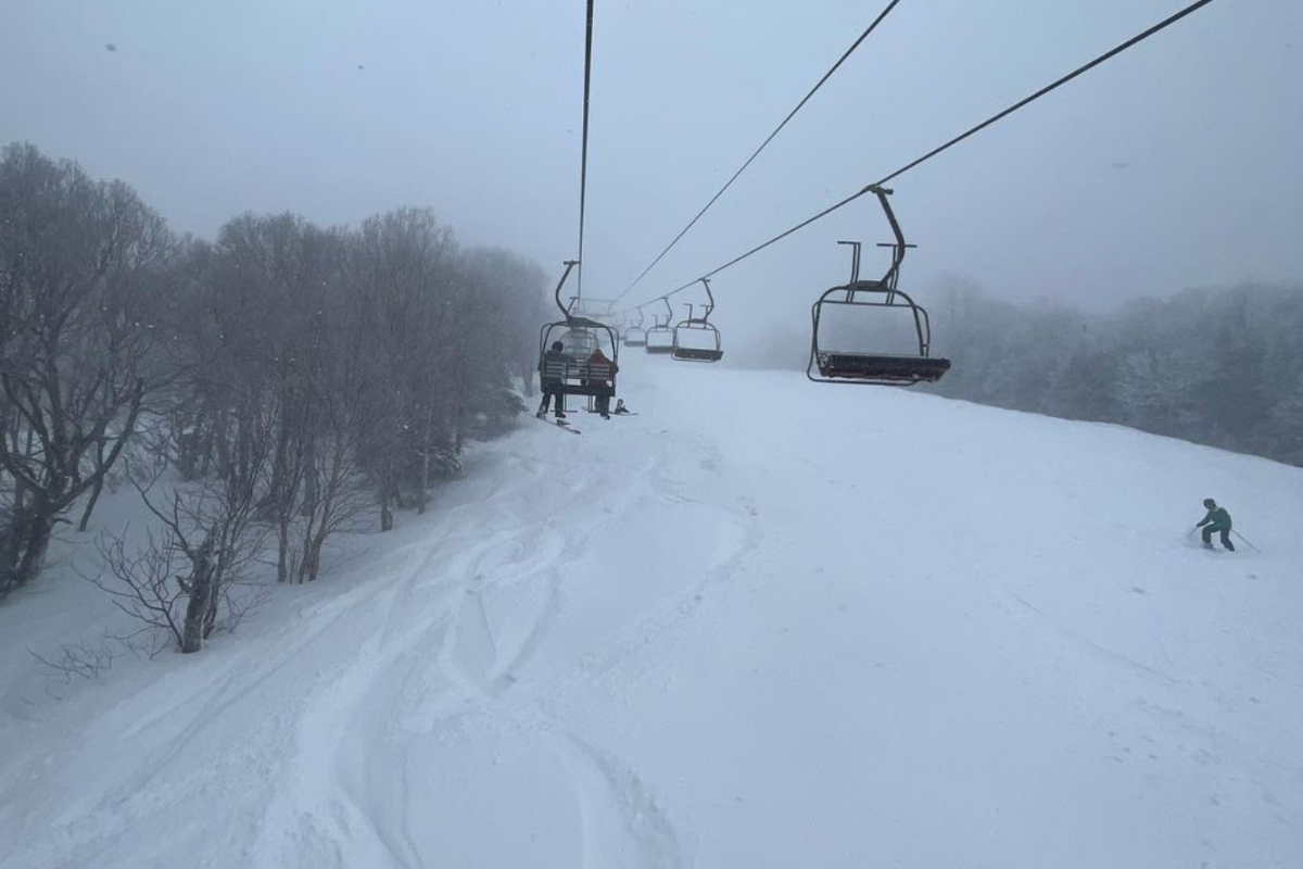 Eight To 12 Inches Of Snow Hit Vermont Ski Area During 