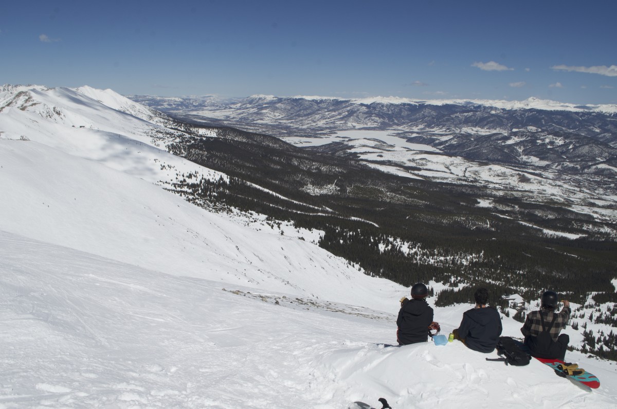 The view from the top of the Imperial Express chair is breathtaking. Photo: © Cameron M. Burns / Powder