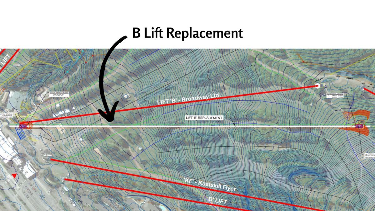 Construction Underway for Two New Lifts at Hunter Mountain, NY