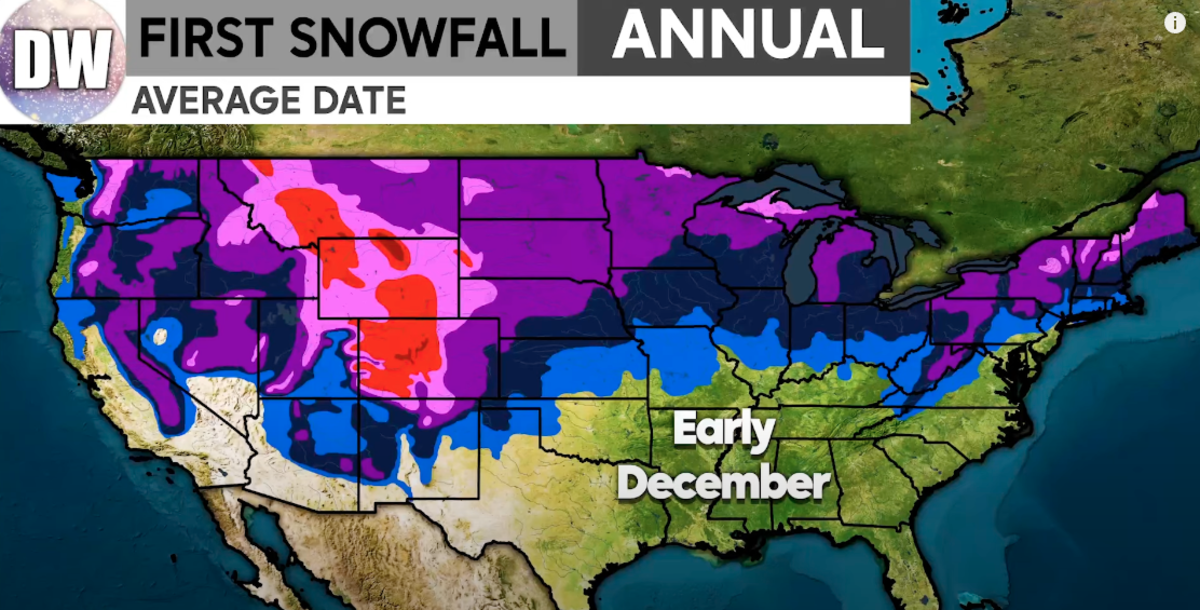 When to Expect Your First Snowfall This Winter