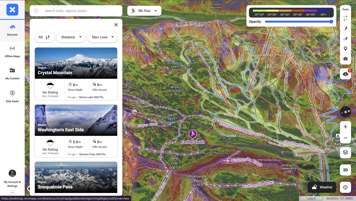 Can OnX Backcountry Replace FATMAP For Backcountry Mapping?