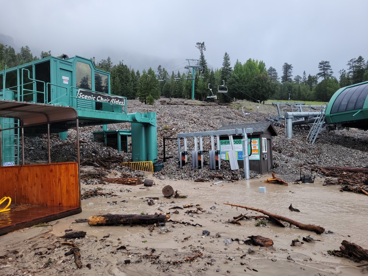 Las Vegas Ski Resort Begins Clean-Up Following Tropical Storm Hilary