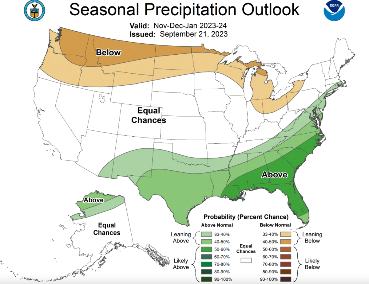 NOAA's New El Niño Winter Outlook Looks Ominous For West Coast Ski Resorts