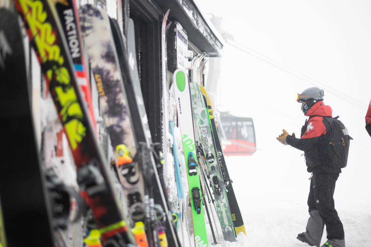 Ski Clothes Leggings • Trail of Highways downhill powder skiing