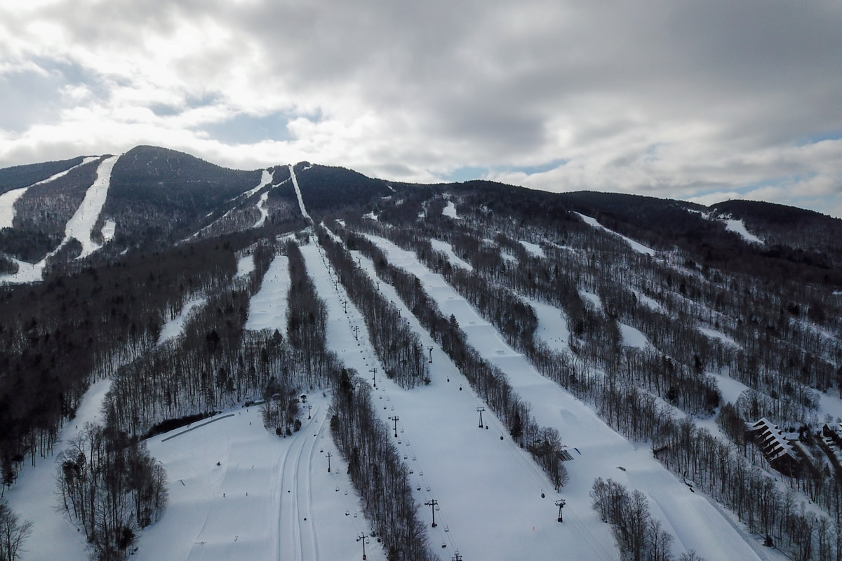 Snowmaking Begins On Loon New Hampshire's New Expansion