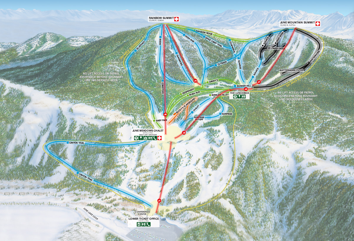 Californian Resort June Mountain Opening With "Modest Terrain" Powder